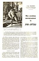 "Historia" et fransk mnedsmagasin fra 1957 med artikkel om jiu-jitsu